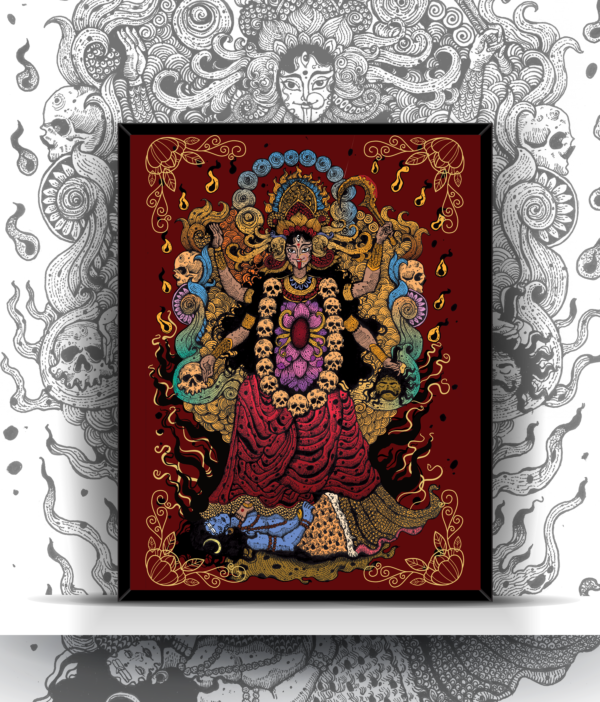 Maa Bhadrakali fine art print